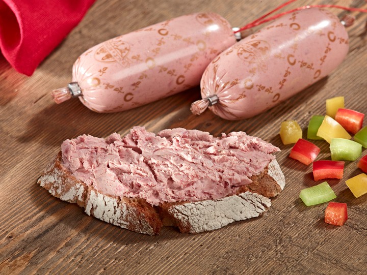 Leberwurst can be spread over bread as a paste and eaten cold. 